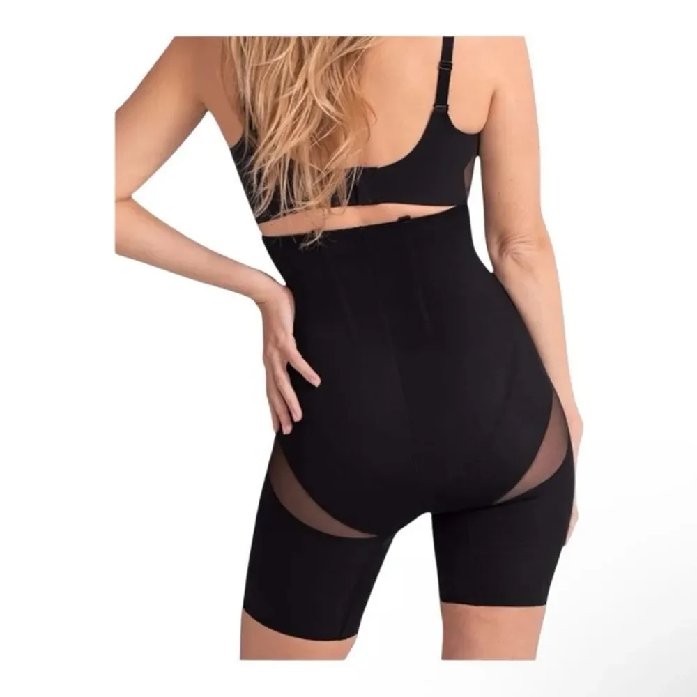 HONEYLOVE | Black Nude Shapewear Shorts High Waist Women’s Size 3XL